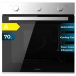 Cecotec - four multifonction int�gr� 70l bolero hexa m236000 line time. 2800w, 6 fonctions, minuterie, ...