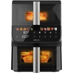 Cecotec ? friteuse sans huile 10l ? 2000w, 2 cuves 3, 5l et 6, 5l ? cuisson synchronis�e, temp�rature ...