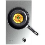 Cecotec gas 1 flame bolero squad g 1400s inox. 3. 4kw, acier inoxydable, grilles en fonte, br�leur wok ...