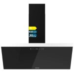 Cecotec - hotte décorative bolero flux dt 906500 glass black a Cecotec - hotte décorative bolero flux dt 906500 glass black a