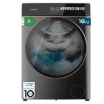 Cecotec lave - linge 10 kg frontload bolero dresscode 10900 inverter fullcolor steel a. 1400rpm, faible ...