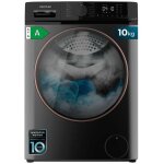 Cecotec - lave - linge 10kg bolero dresscode 10610 inverter steel a. chargement frontale, 1400 rpm, steam ...