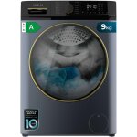 Cecotec - lave - linge frontal 9kg bolero dresscode 9610 inverter blue ice a. 2000w, 1400 rpm, fonction ...