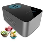 Cecotec - machine  glace con compresseur de 1, 5 l gelacy 1500 touch. 150 w, sorbetire, cran tactile, ...