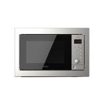 Micro - ondes intgrable cecotec grandheat 2500 built - in steel black 25 l grill 900 w