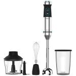 Cecotec - mixeur plongeant power titanblack 1500 xl cream&crush