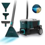 Cecotec ? nettoyeur de tache avec c�ble ? puissance 800 w ? aspiration 16 kpa ? r�servoir 3 l ? accessoires ...