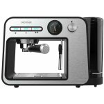 Cecotec machine � expresso power espresso 20 square pro, 1450 w, 20 bars, thermoblock, vapeur, 2 tasses ...