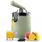 Presse - agrumes électrique xqueeze retrojuice 1000 green. pour oranges et agrumes, 1000 w, filtre inox, ... Presse - agrumes électrique xqueeze retrojuice 1000 green. pour oranges et agrumes, 1000 w, filtre inox, ...