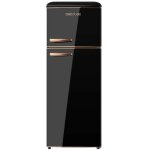 Cecotec r�frig�rateur 2 portes retro de 215 l bolero coolmarket 2d origin 215 black e. hauteur 148, 2 ...