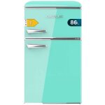 Cecotec ? r�frig�rateur 2 portes r�tro 86l ? hauteur 89, 3cm ? largeur 48, 7cm ? classe �nerg�tique e ...