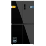 Cecotec rfrigrateur  4 portes bolero coolmarket 4d 601 black glass e