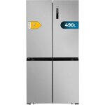 Cecotec rfrigrateur amricain 4 portes inox de 490 l coolmarket 4d 490 inox e. 183 cm de haut, 91 cm ...