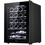 Cecotec refroidisseur � vin, r�frig�rateur � vin de 20 bouteilles bolero grandsommelier 2050 black compressor. ...