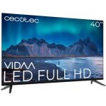 Cecotec smart tv, tv led de 40 pouces rsolution full hd srie a5 alf50040. smart tv vidaa, dolby audio, ...