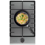 Cecotec - table de cuisson de gaz, 1 feu, finition inox, grill complet de fonte, puissance de 3, 5kw, ...