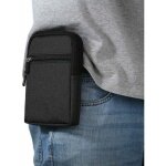 Ceinture clip sacoche etui universel, 6. 3 pouces denim d�contract�e sac randonn�e coque sac ceinture ...