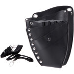 Ceinture de coiffure sac en cuir sac multifonctionnel outil de maquillage beau sac de coiffure ensemble ...