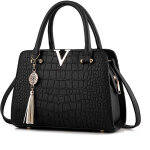 Ceinture porte - outils, bo�te � outils, sac � main imprim� crocodile, noir