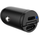 Chargeur de voiture mini 2xusb c pd 30w