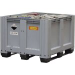 Cemo - bac de stockage et de transport pour batteries usages,