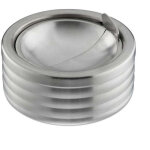 Cendrier coupe vent avec couvercle