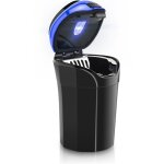 Cendrier de voiture amovible et rechargeable en acier inoxydable, bleu - ahlsen