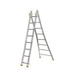 Centaure - echelle transformable 2x14 barreaux - longueur max. 7. 25m - sol plat ou escalier - 510214 ...