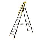 Escabeau centaure aluminium peint mp 12 marches - 439212 Escabeau centaure aluminium peint mp 12 marches - 439212