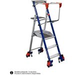 Centaure - escabeau de rayonnage 1 marche - hauteur de travail max. 2. 25m - 614911