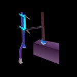 Centaure - pied r�glable pour echelle