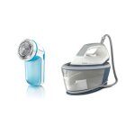 Centrale vapeur + rase peluche - philips bxa0019 / 00 - compact - 6 bars - effet pressing 300g / min ... Centrale vapeur + rase peluche - philips bxa0019 / 00 - compact - 6 bars - effet pressing 300g / min ...
