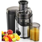 Centrifugeuse - housnat - extracteur de jus 400w - 65mm large bouche - 3 vitesses - nettoyage facile