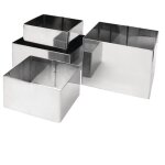 Cercles � mousse carr�s 80 x 80 x 60mm - vogue