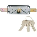 Mcm - serrure de en applique pour portes métalliques de volets roulants ou portes basculantes aveccylindre ... Mcm - serrure de en applique pour portes métalliques de volets roulants ou portes basculantes aveccylindre ...