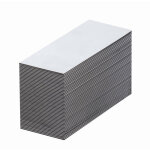 Certeo - frankel kaiserkraft, etiquettes magn�tiques, blancs, h x l 30