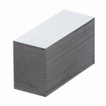 Certeo - frankel kaiserkraft, etiquettes magn�tiques, blancs, h x l 50