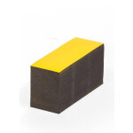 Certeo - frankel kaiserkraft, etiquettes magn�tiques, coloris jaune, h