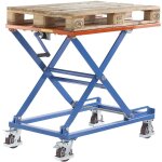 Certeo - frankel kaiserkraft, table �l�vatrice mobile � manivelle,