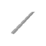 Suspente s�cable pour fourrures f45 / 47 - acier 1000 mm - boite de 25