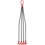 Steinberg systems - chane de connexion - 5000 kg - 4 x 1, 5 m - noir / rouge
