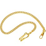 Chane de montre de poche, montre gousset chane de gilet, chane  maillons gourmette, chane de cow ...