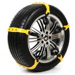 Chaînes à neige 10 pcs anti - slip chaînes réglables pneu roue pour voiture camion suv. surface de la ... Chaînes à neige 10 pcs anti - slip chaînes réglables pneu roue pour voiture camion suv. surface de la ...
