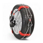Cha�nes � neige frontales 9mm pneu 195 / 80r13 homologu�es loi montagne polaire 0070 - poaa - 1