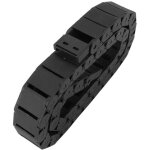 Cha�ne de transmission en nylon noir, cha�ne porte - c�ble en nylon 15 x 30 mm, cha�ne de transmission ...