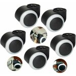 Rosemary - chaise pivotante trou de roue diamtre du trou de roue sans tige roulettes de chaise de bureau ...