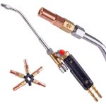 Chalumeau � brasage fort au propane et � l'oxyg�ne, buses interchangeables, gaz m�tallique