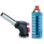 Chalumeau  gaz multi - usages soudure brasage cuisine + cartouche de gaz butane 227gr kemper