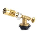 Chalumeau de soudage  gaz en laiton avec bus de brasage pistolet de pulvrisation tout en cuivre pistolet ...