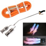 Chalumeau de toiture up306 85 cm 2 buses 60 mm + tuyau 5 m